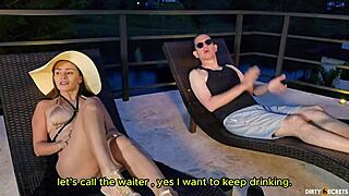 i cheat on my husband with a young 18+ waiter at the hotel and he catches us