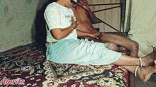 Step sister sex video with Indian desi girl in bathroom scene