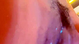 Latina Masturbates with Dildo in Jeans Shorts for Facial Cumshot and Virtual Sex POV