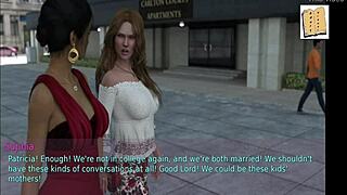 I Feel So Erotic Playing This Game with Blonde Wife and Brunette Stepmother