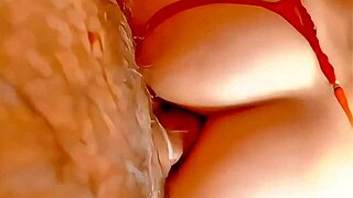 Thick Cock Forces into Tight Blonde Latina Ass Leading to Facial