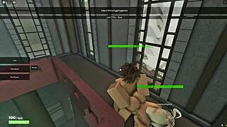 Fucking my stepmom in a mansion on roblox 😏