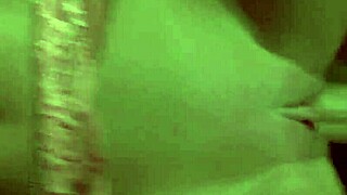 Paige Ashley's boyfriend bends her over in fishnets for deep anal pounding. Amateur milf takes it rough with gaping results.