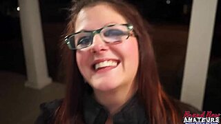 Busty mature brunette brooke sucks hard cock and gets pussy fucked with cumshot