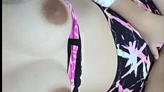 Colombian Babysitter Plays With Huge Dildo And Flashes Big Tits