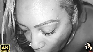 My blonde lover started with a blowjob, then I creampied her big pussy until she orgasmed loud.