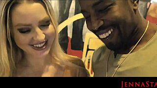 哇，BBC好莱坞大道搭讪珍娜·斯塔和伊赛亚，太疯狂了🔥