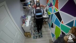 Maisie Lewis Caught as a Shoplifting Slut in This Scene