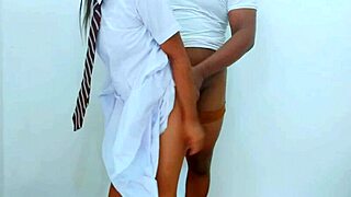 Afterschool Couple Fuck Hard - What An Intense Session!