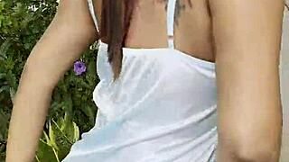 Shy Latina Maid Fucks Her Boss And Makes Him Cum - Leyne Rodriguez