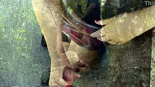 Sex On The Road With Bareback Blonde Blowjob Cum In Mouth Doggystyle Outdoor Public Gaping Crazy Sexy