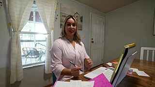 My step-mom needs a co-star with big tits blowjob in cowgirl riding doggystyle.