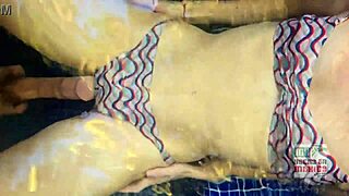 OH WOW CASADA RIDES BIG COCK IN CHAPALA HOTEL FOR ANNIVERSARY WITH CUM COVERED SWINGERS ACTION!