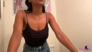 Steamy Bathroom Session As Sultry Jenna Foxx Masturbates And Teases Her Big Tits