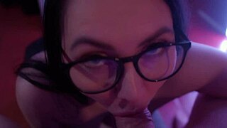 i'm lecherous milf sucking dick from her boys with deepthroat and cumshot