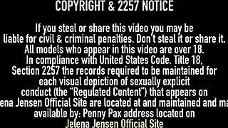 Jelena Jensen BLOW in Lingerie Solo Masturbation with Big Tits and Dirty Talk