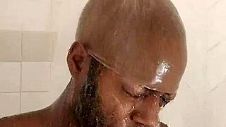 My roommate and I got totally wet during that fun workout in the USA dorm! 💦