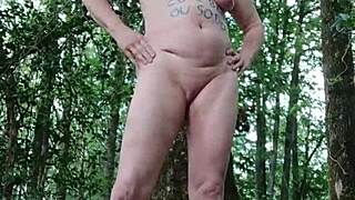 Female Slave Conducts Humiliating Self-Bondage Session In Outdoor Forest With Flashing And Exhibitionist Acts On July 16, 2024