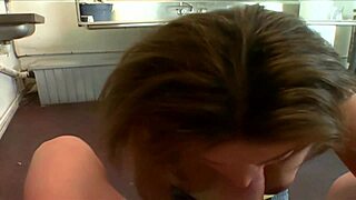 cute bailey swallows cum on tongue after pov fuck with deepthroat and doggystyle