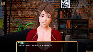 Blonde milf takes big cock in missionary. Redhead teen joins for tits play in game.