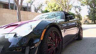 Chubby wife cheats with interracial milf action outdoors. She rides big black cock in cowgirl and doggystyle!