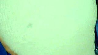 Amateur hides in storage for intimate standing sex, but what if someone catches that sensual natural tits moment?