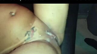 Watch out! Lene heads to the swing house and fucks multiple guys through gloryhole!