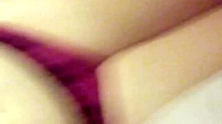 gringa blonde milf starts her day by SHOWING OFF tits and panties in a casual reveal