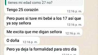 Intriguing amateur Latina milf bent over in doggystyle with Mexican teen.