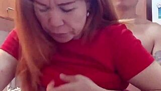 Raw encuentro a mi suegra en la cocina con ropa sexi y follandomela in anal assfucking