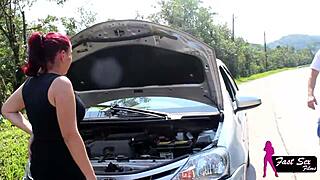 Descriptive Foda Com O Cu Empinado Na Estrada as Rikardo Fantasma Fucks Mary Redqueen in Big Tits Anal Assfucking