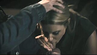 hot step-family 3-way with blonde milf deepthroat and cowgirl riding!