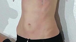 Bondage Fucking Machine with Nipple Clamps Leads to Hot Squirting Orgasm