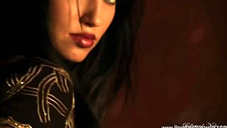 This indian woman looks so lovely dancing naked in bed with her exotic boobs out 😍