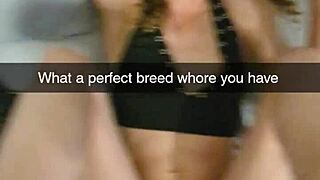 i cheat on snapchat as breed whore wife taking creampie from friend in doggystyle