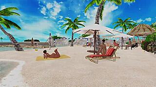 Maxs Life Part 10 Complete Gameplay With Horny Asian Teen Riding Big Cock Outdoors