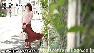 初撮り人妻ドキュメント 早見律子 with Amateur Asian Milf Cheating Wife in Creampie Cowgirl and Doggystyle