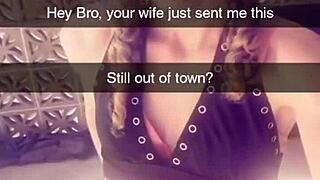 i cheat on snapchat as breed whore wife taking creampie from friend in doggystyle