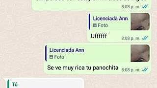 My stepmom sends flirty messages on WhatsApp sparking wild desires