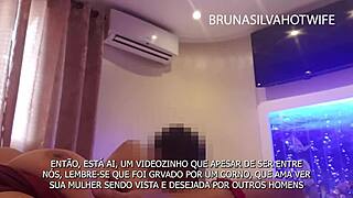brasileira casada com fake tits sendo exposta pelo marido - brunasilvahot 😏