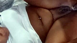 Safada taking milk from piroca in amateur bbw big tits cuckold lingerie massage pov