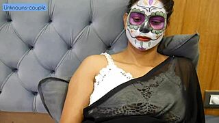 I feel so passionate when horny desi housewife rides cowgirl on my big cock for romantic domination