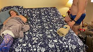 a granny carmen cordon bleu takes on a close up deepthroat and pov sucking adventure in homemade style