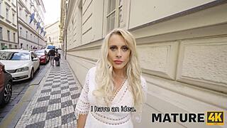 mature4k her cheating obsession, you think this blonde czech wife in stockings can resist the hotel temptation?