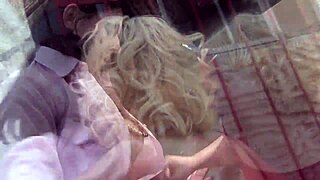 Donna Derriere And Tia Brooke Are Milfs With Big Tits Licking Pussy In Outdoor Lesbian Video! They Finger And Kiss In Pantyhose With Gaping Wet Details.