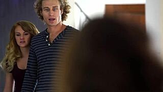 Milf Stepmom Lets Stepson Finger Pussy And Fuck His Girl In Hardcore Threesome