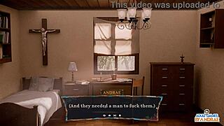 Dominant Monster Cock Pounds Curvy Anime Sisters in Intense 3D Hentai Group Scene with Creampie and Squirting