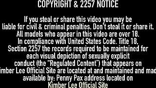 Some lucky guy drained his load on Kimber Lee's hand