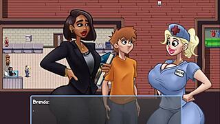 feeling overwhelmed by the monster arrangement in demon deals p 21 focusing on mrs big butt's emotional journey