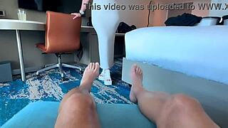 My stepson really loves when I wear this sheer dress around the house